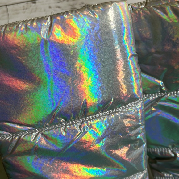 Sun Gurg Quilted Platform High Heel Boots - Picture 7 of 9